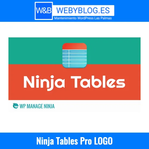 Reseña del plugin Ninja Tables Pro para WordPress