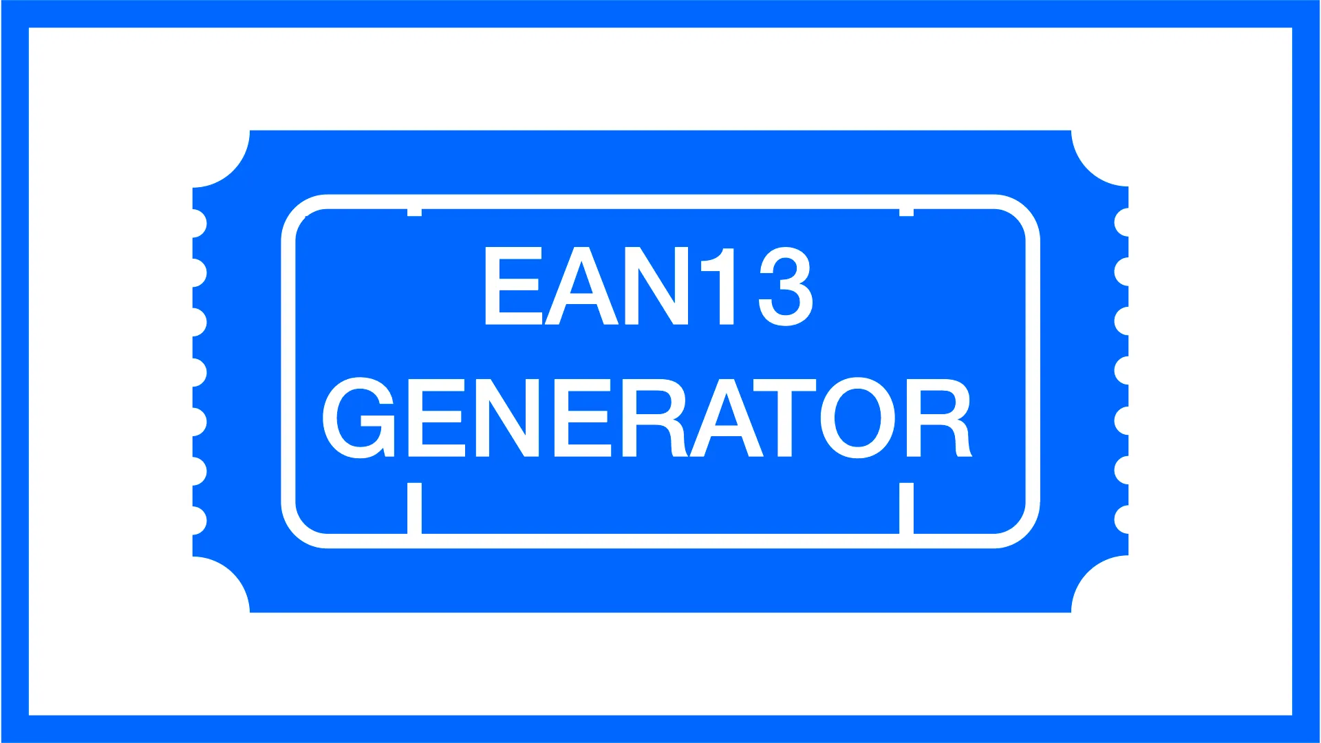 Generador de Códigos EAN13 online