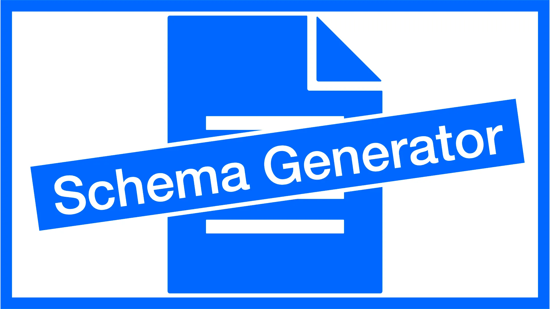 Generador de marcado Schema Online